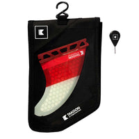 Set de 4 ailerons de surf Quad - Takoon Kiteboarding